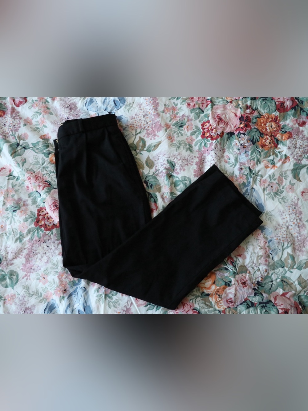 LOEWE Womens Size 34 Short Black Dress Pants Trousers